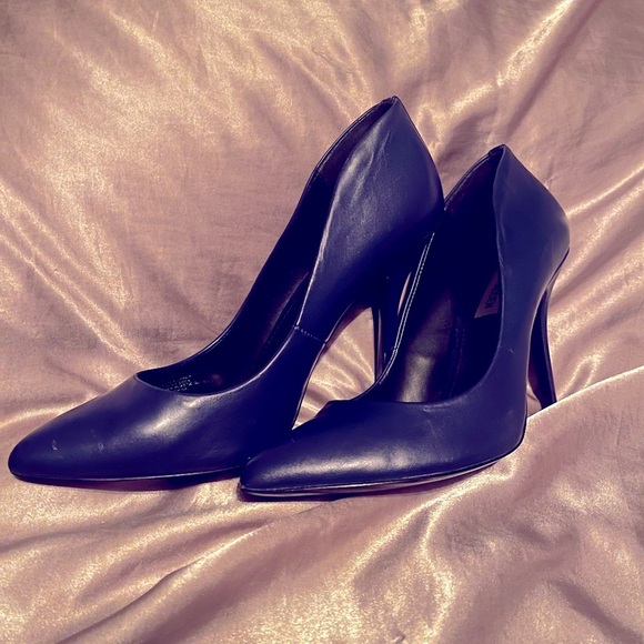 Navy Blue High Heels - Steve Madden - Picture 2 of 6